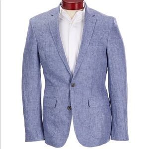 Big & Tall Baird McNutt Linen Suit Blazer - 3XT